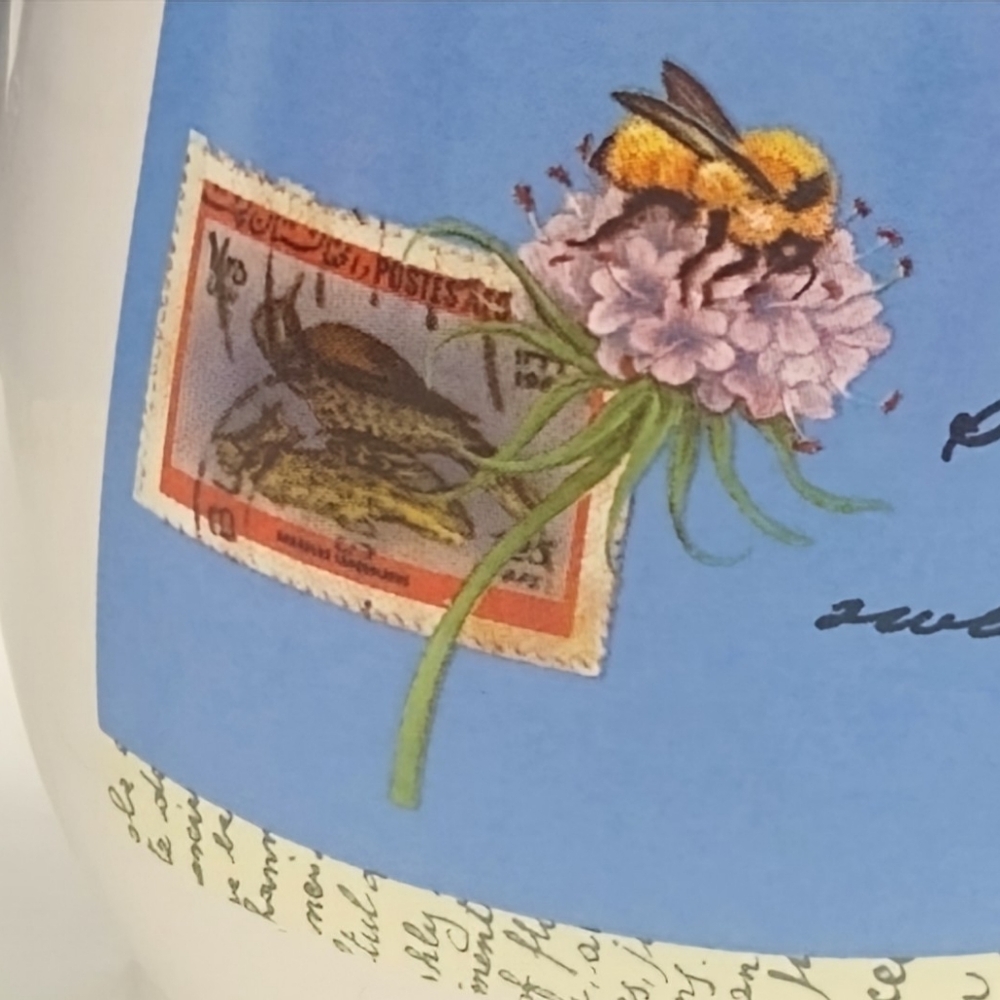 Serenity’s Garden Butterfly Bee Flower Quote Mug Pair Houston Harvest Hallmark - Picture 11 of 13